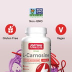 Buy now Jarrow FormulasÂ® L-Carnosine Dipeptide Antioxidant 1000 mg, Dietary Supplement, Antioxidant Support for Mitochondrial Health, 90 Veggie Capsules, Up to 45 Day Supply at indiglob india