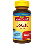 Buy now Nature Made CoQ10 100mg, Dietary Supplement for Heart Health Support, 40 Softgels, 40 Day Supply at indiglob india