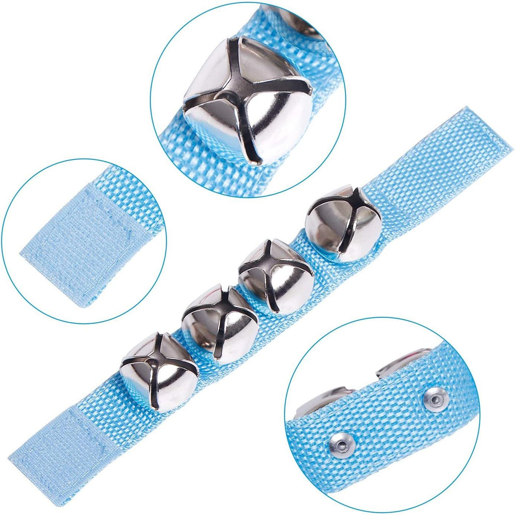 Buy now Augshy Jingle Bells, 24 Pcs Wrist Band Jingle Bells, 12 Musical Instruments Gift for Kids at indiglob india