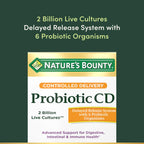 Nature's Bounty Probiotic 10 Daily Probiotic Supplement, 30 Capsules
