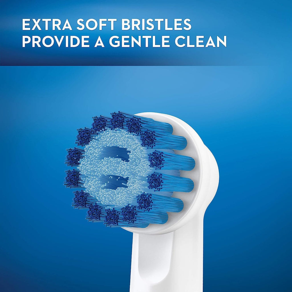 Buy now Oral-B Sensitive Gum Care Replacement Brush Heads for an Oral-B Electric Toothbrush, Pack of 5 at indiglob india