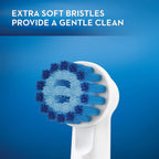 Buy now Oral-B Sensitive Gum Care Replacement Brush Heads for an Oral-B Electric Toothbrush, Pack of 5 at indiglob india