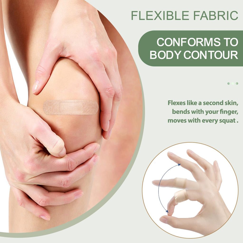 Hysimedy Silicone Bandages for Sensitive Skin 0.75x3 Inch Painless Removal