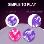 Erotic Positions Sex Dice Sex Game, Naughty Date Night Dice Adult Sex Toys for Couples with 12 Positions for Foreplay & Sexual Pleasure, Fun Couples Games Bedroom Sex Toy Gifts