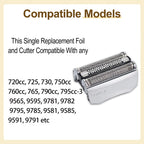 70S Replacement Head Compatible with Braun Series 7 Shaver Replacement Head