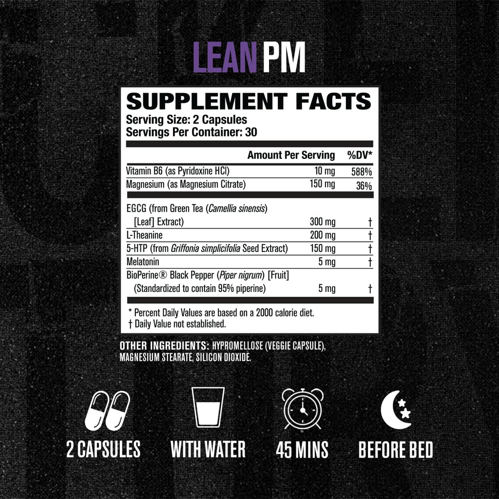 Jacked Factory Burn-XT + Lean-PM Kit – 24-Hour Body Composition & Metabolism Support Stack – Day & Night Formula – 60 Count, 2 Pack