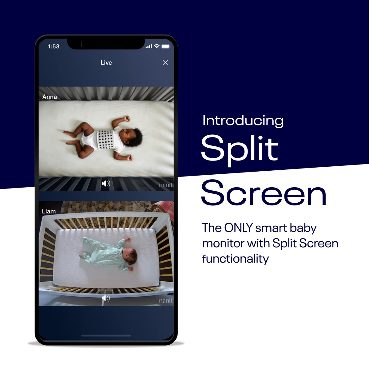 Nanit Flex Multi-Stand - Portable Baby Monitor Mount - Camera Not Included