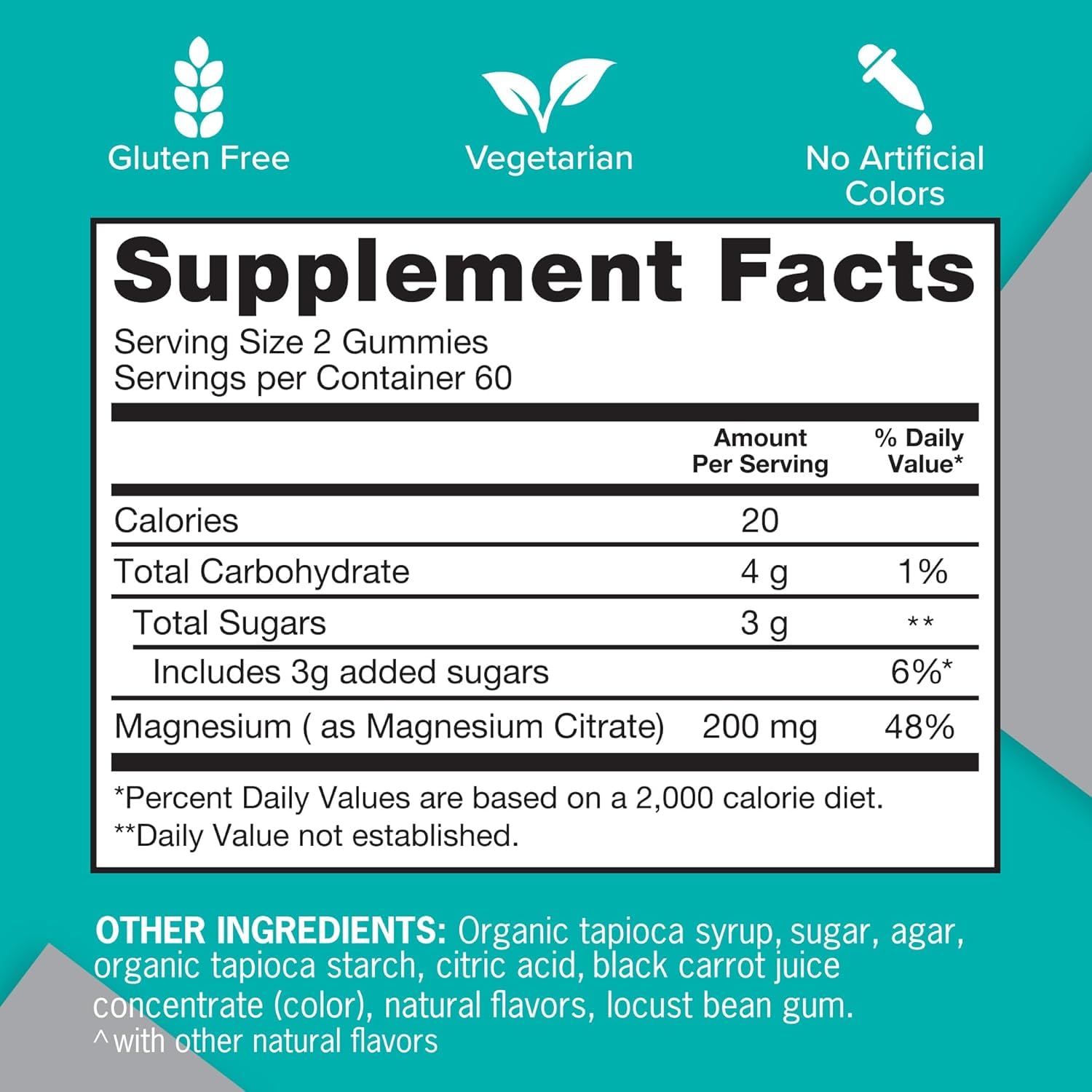 Qunol Magnesium Citrate Gummies 200mg, Vegetarian, Gluten-Free, 120ct | Support Nerve, Bone & Muscle Health, Cognitive Performance, Positive Mood, Healthy Stress Response, Restful Sleep; Non-GMO