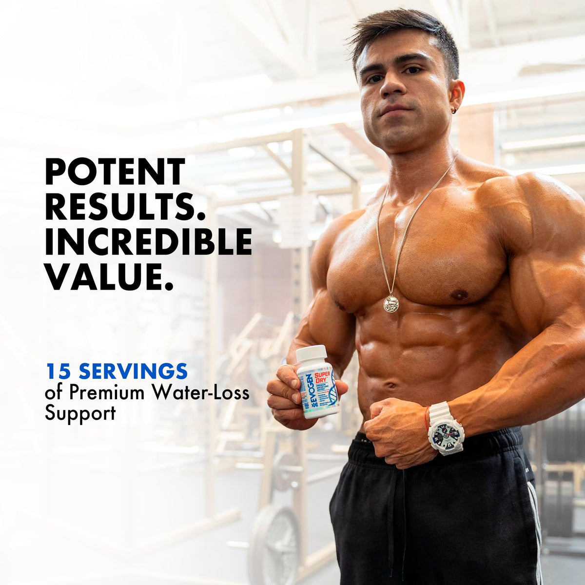 Evogen Super Dry Water Loss Matrix | Bloating Relief | 45 Capsules