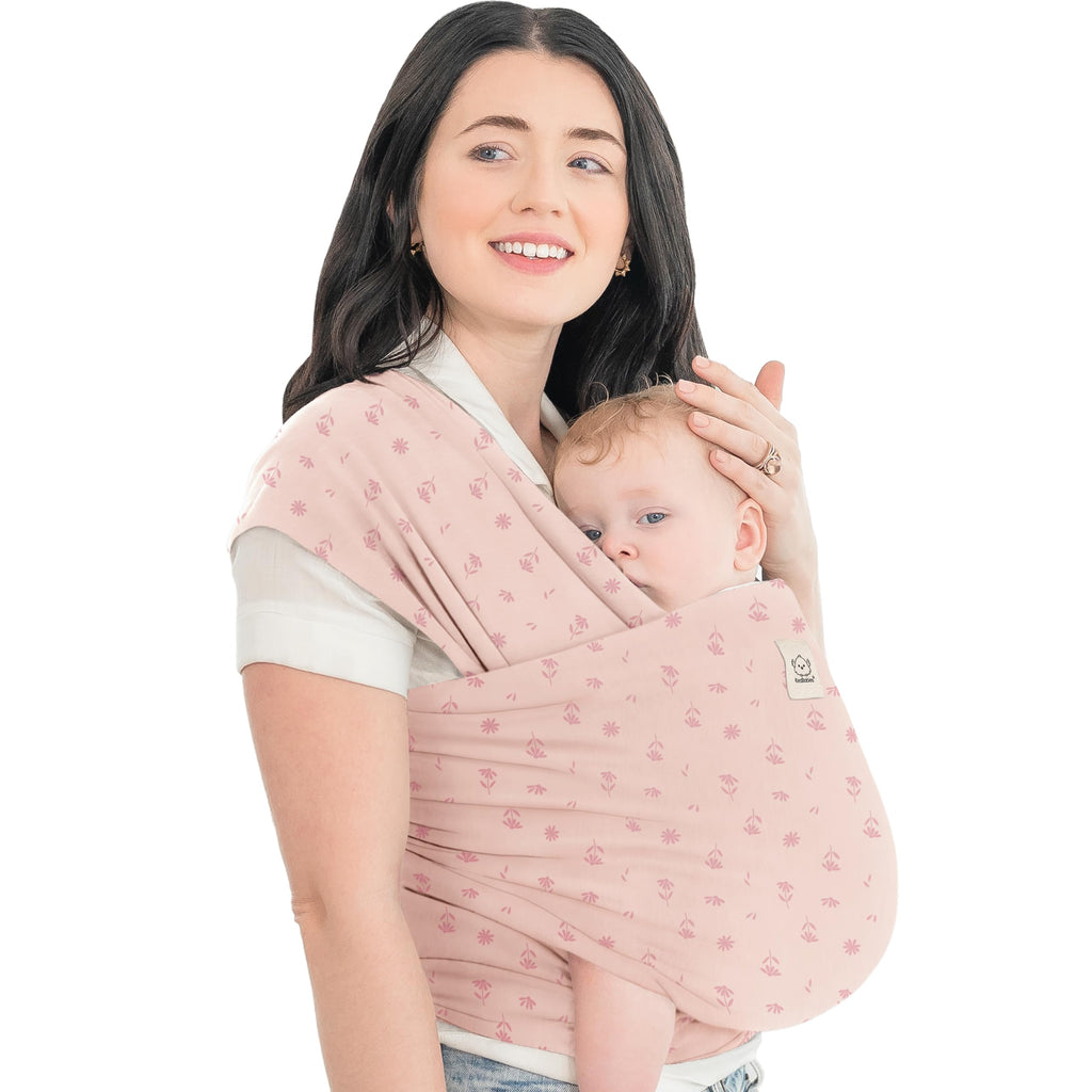 Buy now KeaBabies Baby Wrap Carrier - All in 1 Original Baby Carrier Newborn to Toddler Sling, Easy to Wear, Hands Free Bonding, Lightweight, Breathable Infant Wraps (Classic Gray) at indiglob india