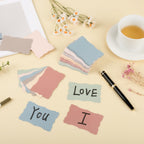 144 Pcs Small Business Cards Mini Size, Blank Note Gift Cards for Business Supplies, Personalized, Custom, Prayer Board, Index Cards. Vintage Assort Colors