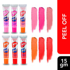Buy now 6 Colors Tattoo Magic Color Peel Off Mask Tint Long Lasting Waterproof Lip Gloss by romantic bear at indiglob india