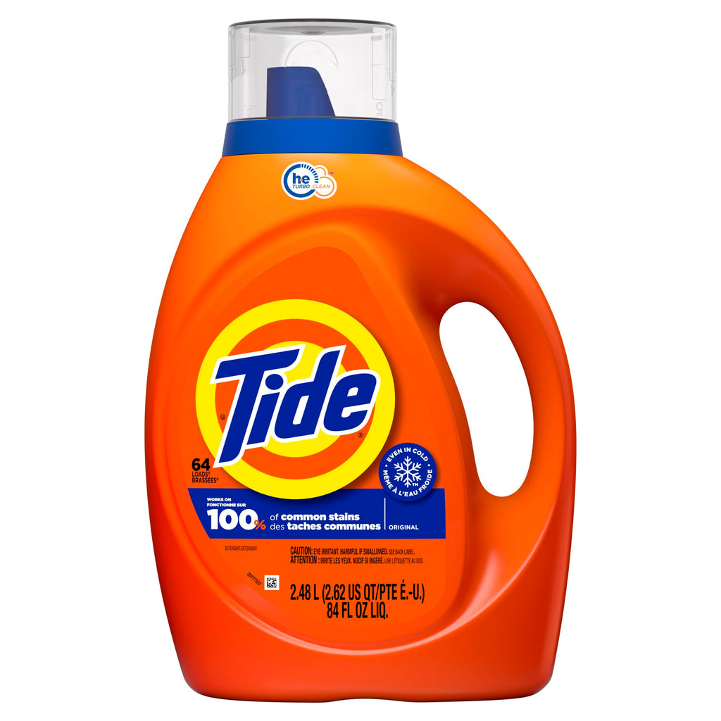 Tide, HE Original Liquid Laundry Detergent, 84 Fl Oz