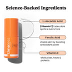 Timeless 10% Vitamin C + E Ferulic Acid Serum, Vegan, 1.7 fl oz | Ferulic Acid Face Serum for Dull Skin, Advanced Skincare Formula, Brightening, Antioxidant-Rich, Gentle and Vegan