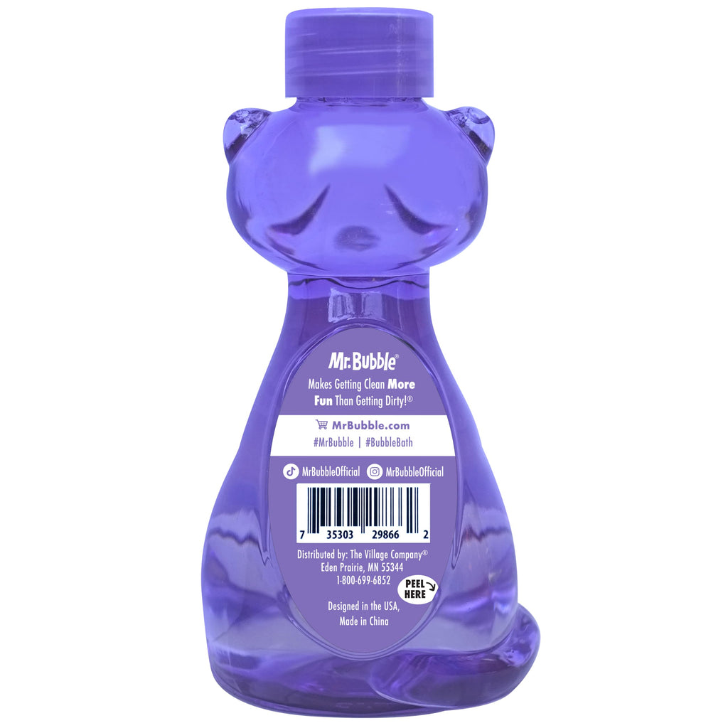 Mr. Bubble Halloween Bubble Bath 3-Pack – Ghost, Cat & Pumpkin Collectible Bottles – Green Apple, Grape & Pumpkin Pie Scents – Kids Bubble Bath Set, 8 oz Each