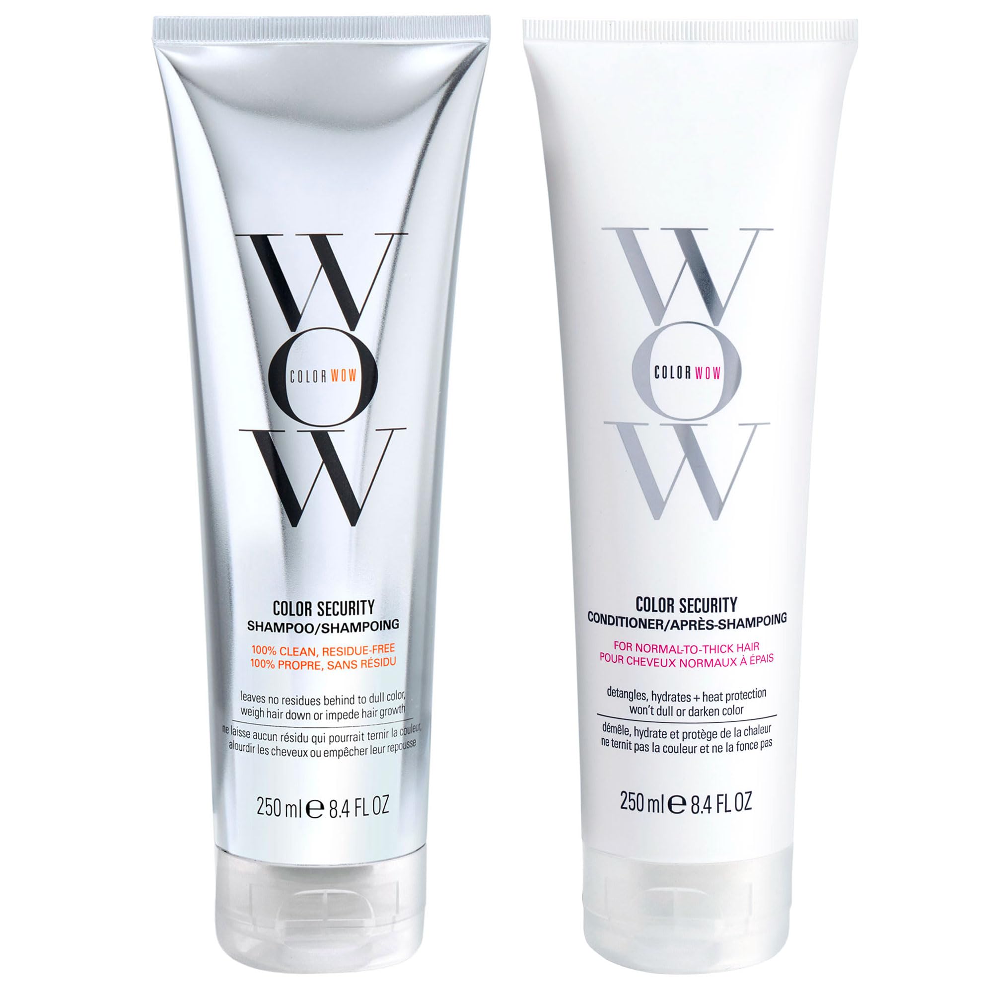 COLOR WOW Dream Clean Duo – Color Security Shampoo and Conditioner Set | Includes 100% clean shampoo and conditioner. Achieves hydrated strands and protects color.