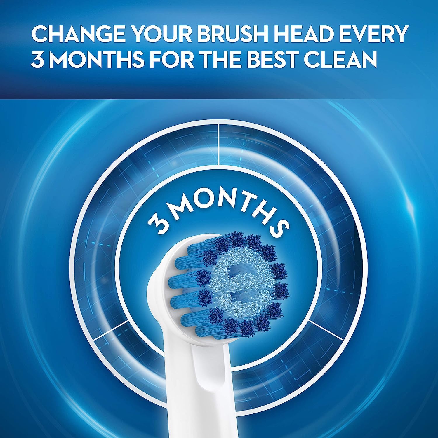Buy now Oral-B Sensitive Gum Care Replacement Brush Heads for an Oral-B Electric Toothbrush, Pack of 5 at indiglob india