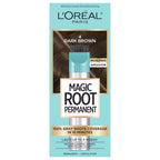 Buy now L'Oreal Paris Magic Root Rescue 10 Minute Root Hair Coloring Kit, Permanent Hair Color with Quick Precision Applicator, 100 percent Gray Coverage, 4 Dark Brown, 2 count at indiglob india