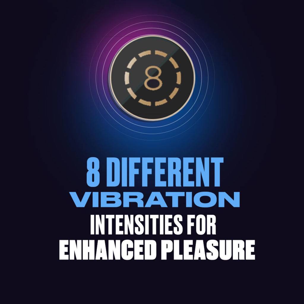 Trojan Dual Pleasure Vibrating Ring, Vibrator for Couples