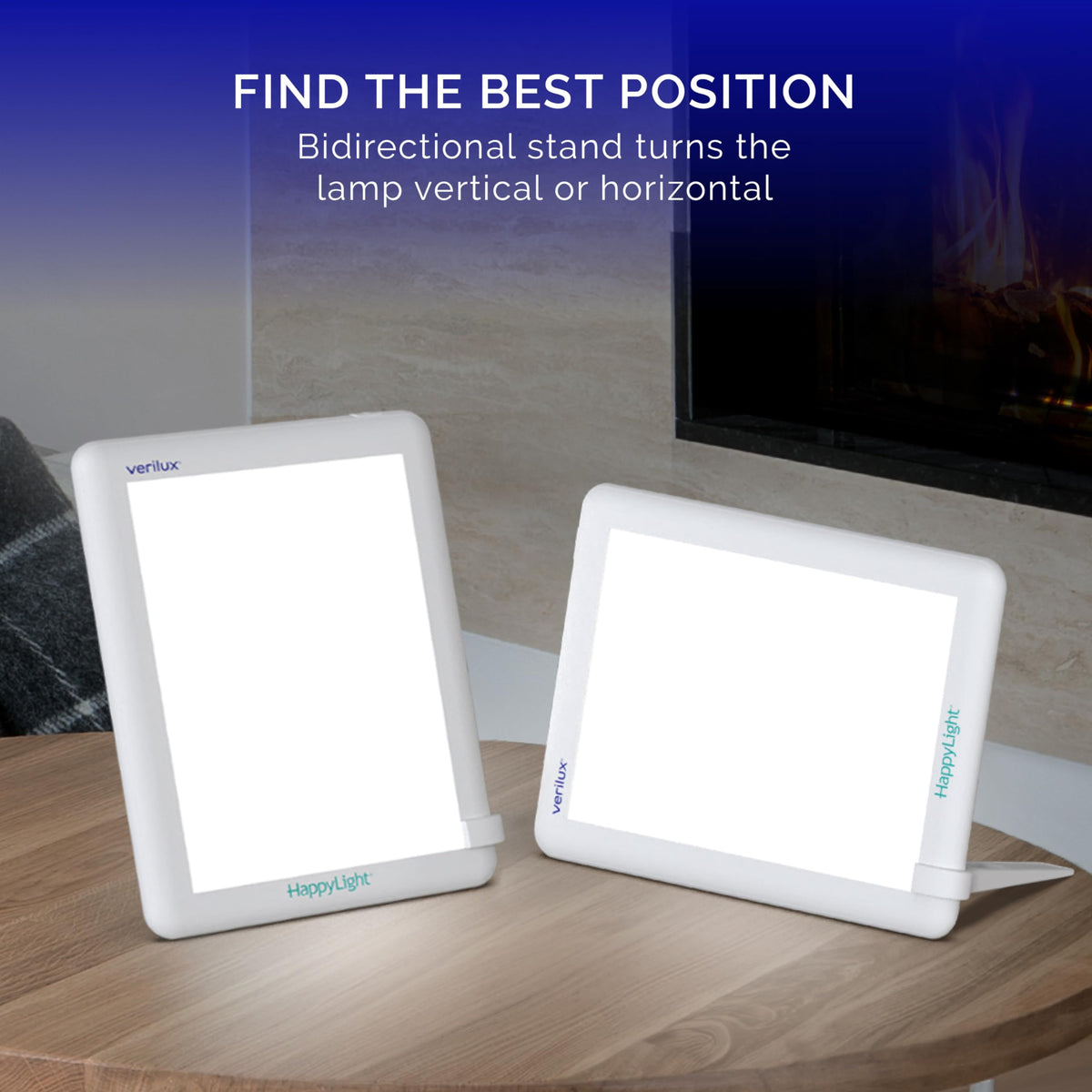 Verilux HappyLight Lucent Light Therapy Lamp, 10,000 Lux, UV-Free LED