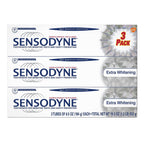 Buy now Sensodyne Toothpaste for Sensitive Teeth and Cavity Prevention, Maximum Strength Extra Whitening 6.5 oz (3 pack) - 08421 at indiglob india