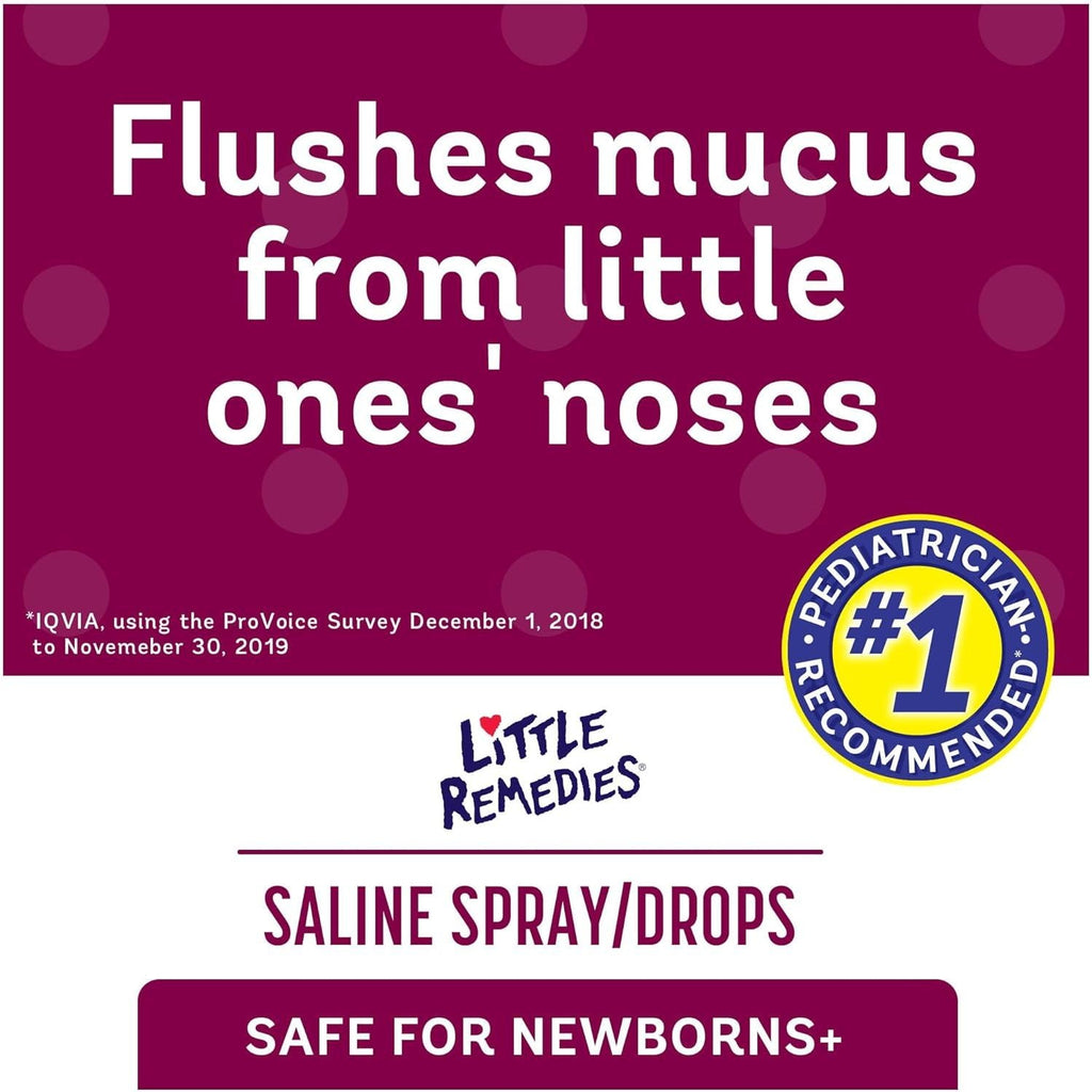 Buy now Little Remedies Saline Spray and Drops, Safe for Newborns, 0.5 fl oz at indiglob india