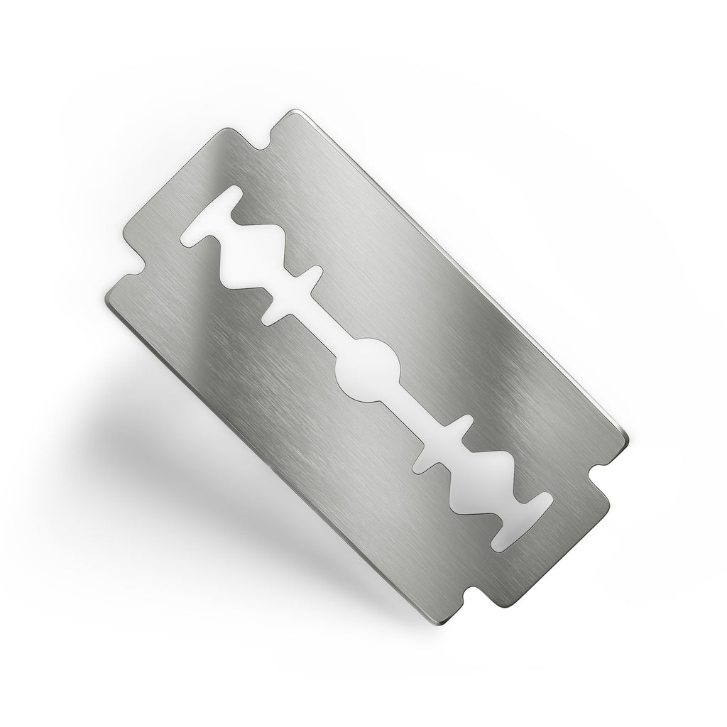 MANSCAPED® The Plow® 2.0 Razor Blade Refill – 30 Pack Premium Stainless Steel Double-Edge Replacement Blades, Sharp & Durable Design for Smooth, Irritation-Reducing Face Shaving