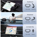 Buy now 15W Qi Wireless Car Charger Mount Holder Compatible for Samsung Galaxy Z Fold7 Fold6 Fold5 Fold4 Fold3 Fold2 Fold 4.3in-6.9in Phone Auto Clamp Fast Charger at indiglob india