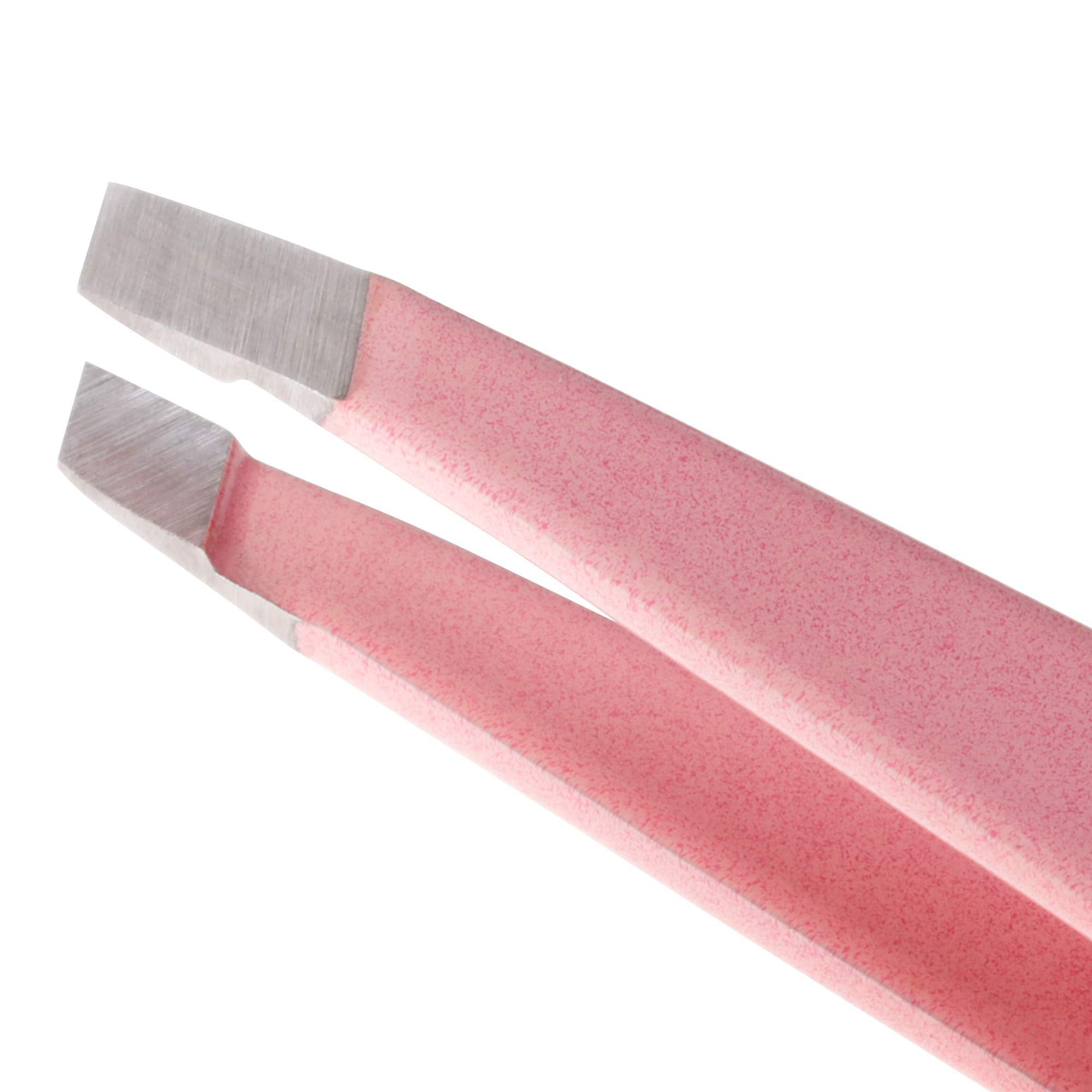 Tweezerman Exclusive Petite Tweeze Set for Eyebrows with Case Tea Rose