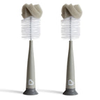 Buy now Munchkin Sponge Bottle Brush, Grey/Sage, 2 Count (Pack of 1) at indiglob india