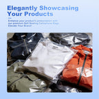 100 Pcs (10x14 Inch) Self Sealing Cellophane Bags