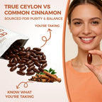 LIRAE Ceylon Cinnamon SoftGels with MCT Oil, Highly Bioavailable Herbal Extract, Non-GMO, Gluten Free - 300 Softgels (1)