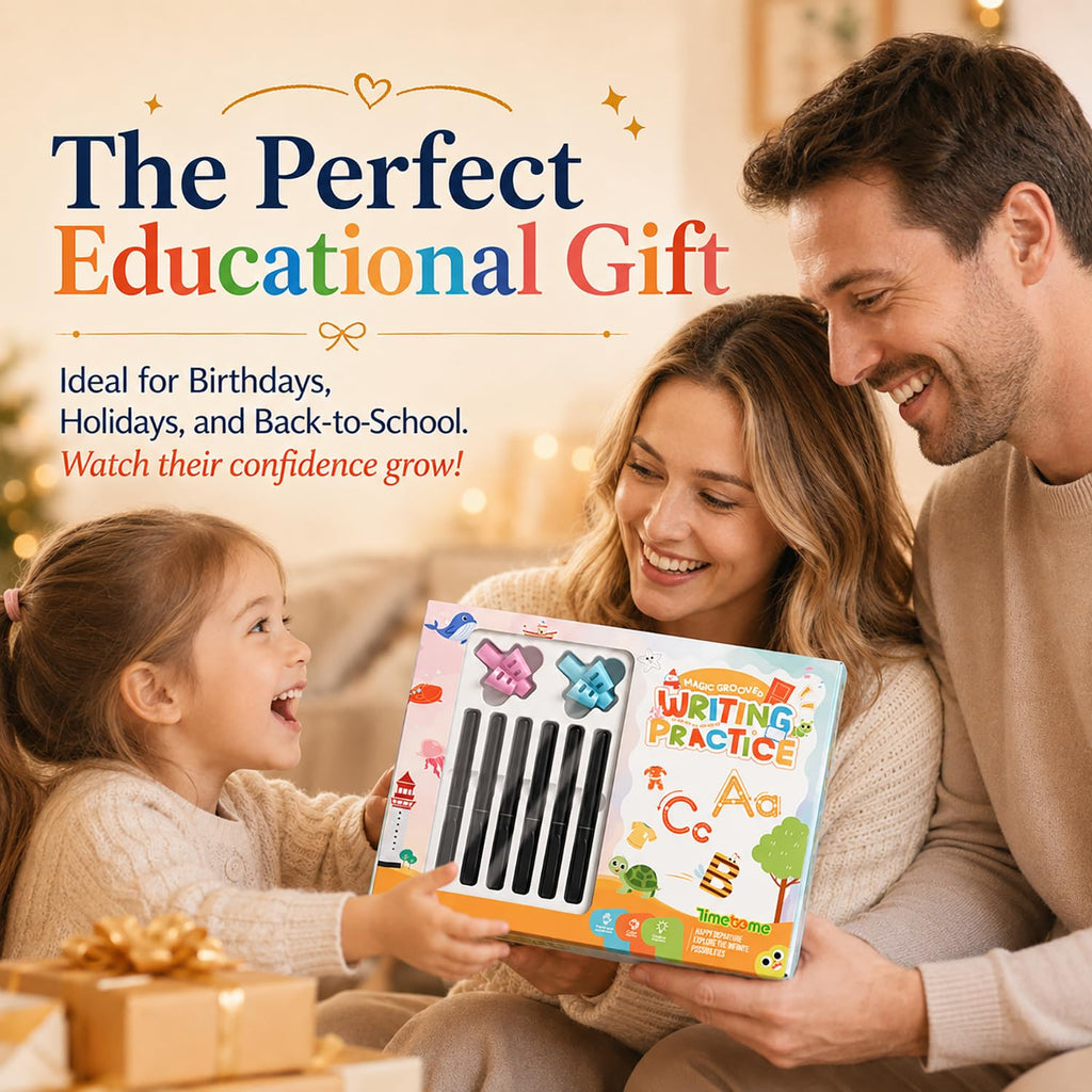 Magic Grooved Writing Practice for Kids, Grooved Writing Books