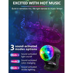 Buy now Luditek Disco Ball Party Lights Sound Activated Battery Powered Portable Karaoke Dancing Strobe Lights for Indoor Outdoor Christmas Halloween Party Decorations Supplies for Car Home at indiglob india