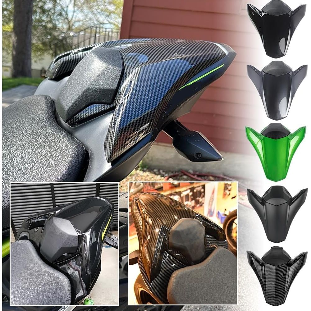 Buy now Motorcycle Z 900 Rear Passenger Pillion Solo Seat Cowl Cover Fairing Tail Section for K.awasaki Z900 Z-900 ABS Motorbike Accessories Parts 2017 2018 2019 2020 2021 2022 2023 2024 17-24(Carbon Look) Default at indiglob india