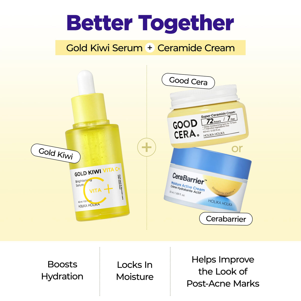 HOLIKA HOLIKA Good Cera Super Ceramide Cream | Soothing Facial Cream & Skin Moisturizer | Ceramide Cream Korean Moisturizer for Face | Deeply Nourishing Face Cream for Dry Skin 2.02 fl oz