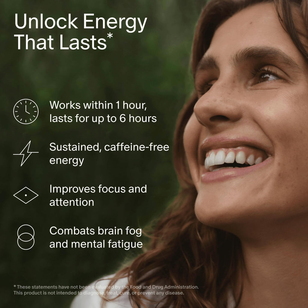 Seed AM-02 Energy + Focus - for Adults - 30-Day Supply with Jar