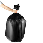 55-60 Gallon Trash Bags Heavy Duty, Bulk 150 Pack Large Black, Made in USA