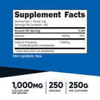 Nutricost HMB Powder (Beta-Hydroxy Beta-Methylbutyrate) 250 Grams | Gluten Free & GMO-Free
