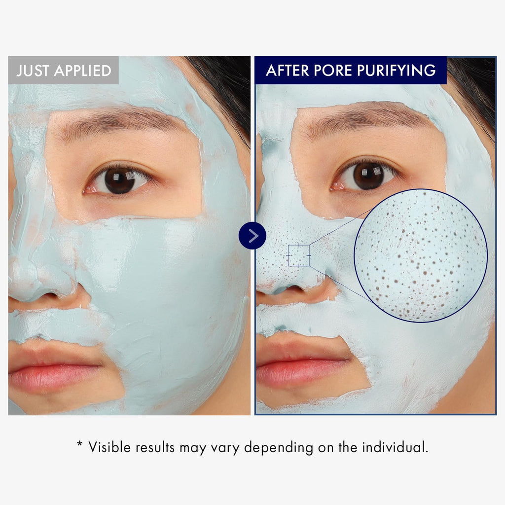 TOSOWOONG Real Blackhead Mud Mask for Pore Care, Oil Control, Cooling