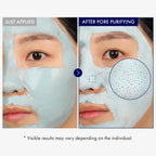 TOSOWOONG Real Blackhead Mud Mask for Pore Care, Oil Control, Cooling