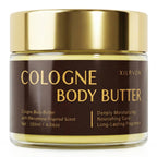 Men's Cologne Body Butter with Shea Butter, Long-Lasting Moisturizer