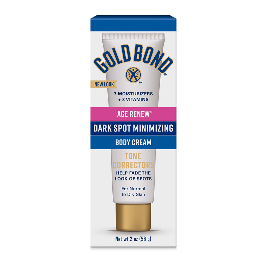 Buy now Gold Bond Age Renew Dark Spot Minimizing Age Renew Body Cream, 2 oz., With No Bleaching Agents at indiglob india