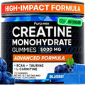 Creatine Monohydrate Gummies Complex 8500MG - Energy Chews, Men & Women