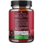 Advanced Pomegranate Extract Capsules - Powerful Antioxidant & Healthy Heart Support - Easy To Swallow Pomegranate Supplement - Superfood for Energy & Gut Health Support - Third Party Tested - 60 Ct