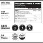Organic Vitamin C | Whole Food Vitamin C from Fruit Plus Absorption Enhancing Cofactors - Vegan, Enhanced Bioavailability - Immune Support, Antioxidant, Total Health (90 Servings)