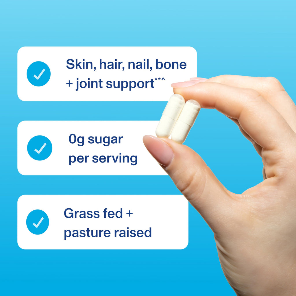 Vital Proteins Collagen Peptides Capsules for Women, Collagen Supplement 360 Capsules | Collagen Peptides Capsules, Supports Hair Skin & Nails, Easy Daily Supplement, 60 Servings