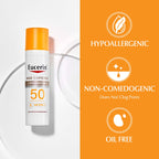 Eucerin Sun Sunscreen Lotion Bundle, SPF 50, Variety Pack, 2 Items