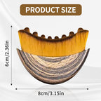 Lymphatic Contour Face Brush,Contour Face Brush for Lymphatic Drainage,Dry Lymphatic Drainage Massager,Ergonomically Designed to Fit The Skin Precisely