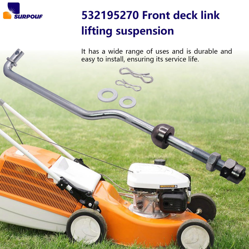 532195270 195270 Front Deck Link Lift Suspension Compatible with Craftsman Husqvarna Mower 532195264、581506902、581506903、58150690